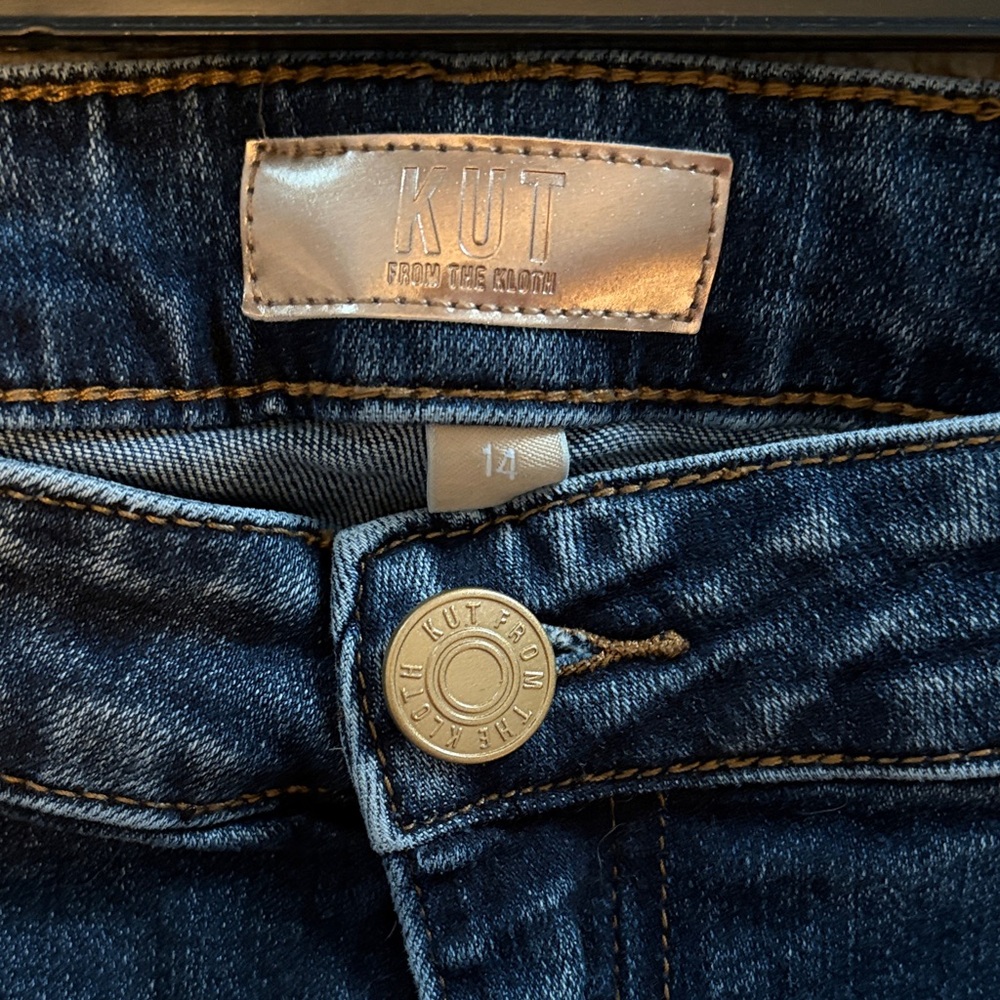 Kut from the Kloth Indigo Denim Jeans